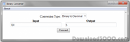 Binary Converter screenshot